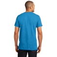 thumbnail image 3 of Hanes T-Shirt à Manches Courtes Col Rond X-Temp pour Hommes Lot de 2, 2TG, Bleu Néon Chiné, 3 of 3