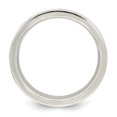 thumbnail image 2 of 925 Sterling Silver 6mm Polished Fancy Size 13 Band Ring, 2 of 4