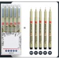 thumbnail image 1 of Precision Micro-Line Pens, 5 Size Black Micro-Pen Fineliner Ink Pens, Waterproof Archival Ink Multiliner Pens for Artist Illustration, Calligraphy, Sketching, Anime, Technical Drawing, 1 of 7