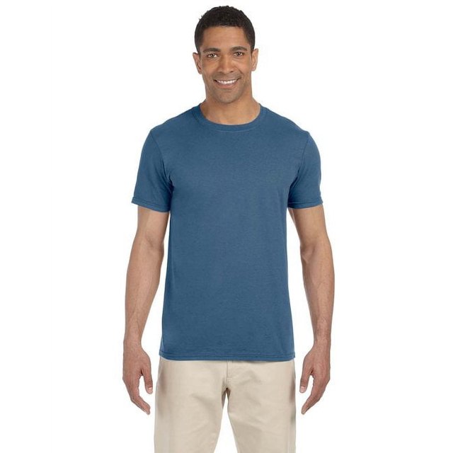 Gildan T-Shirt Softstyle® pour Adulte, Bleu Indigo - 4TG