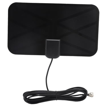 Haofy Antenne de Télé Numérique HD Intérieure 25 dB à Haut Gain Signal Amplifié HDTV Aérien ATSC