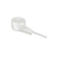 thumbnail image 1 of INSPIRE CHIC Unisex Solid Color Flat 0.4'' Wide Ribbon Shoelaces 2 Pairs 180cm/70.9" White, 1 of 6
