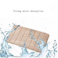thumbnail image 3 of TopLLC Absorbent Soft Memory Foam Mat Bath Bathroom Bedroom Floor Shower Rug Decor, 3 of 5
