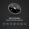 thumbnail image 4 of USB Conference Microphone Built-in Speaker 360° Mic with Mute Function Volume Adjustment Plug & Play Compatible with Windows Mac for PC Laptop Video Recording Chatting Gaming Skype VoIP Calls, 4 of 6