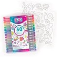 thumbnail image 3 of Stylos Gel Parfumés 3C4G 30 Pcs avec Feuilles d'Autocollants, 3 of 6