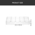 thumbnail image 2 of Transparent Acrylic Poker Chip Holder MultiFunctional Storage Box for Easy Organization 5 Grids, 2 of 9