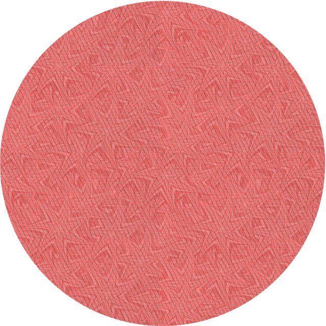 Ahgly Company Tapis d'Intérieur Lavable en Machine Carré Rouge Transitionnel, 3 Pieds Carré