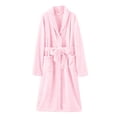 thumbnail image 4 of 2025 Robes for Women Long Women 4X Robe Cotton Cloth Robes for Womens Wraps and Shawls with Pockets Women Plus Size Bathrobe Women's Robes Plus Size Women's, 4 of 4