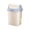 WH, variant on TopLLC Bathroom Trash Can With Lid Small Garbage Can With Press Lid Plastic Wastebasket Flip Lid Trash With Popup Lid For Toilet Office Bedroom Living Room Plastics garbage bin