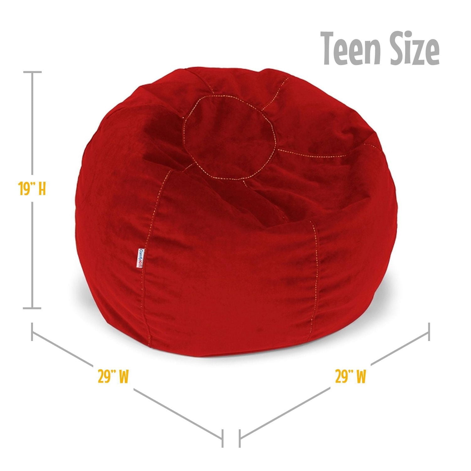 Fauteuil poire ComfyKids® pour adolescents