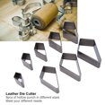 thumbnail image 3 of Punching Die Set, Wear  High Carbon Steel Leather Die Cutter Template  for DIY Craft, 3 of 8