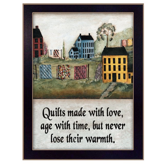 "Couple d'Amour" par Pat Frisher Imprimé Encadré Art Mural