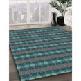 thumbnail image 3 of Ahgly Company Tapis Rond Lavable en Machine Intérieur Transitionnel Vert Profond, 5 Pieds Rond, 3 of 7