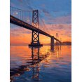 thumbnail image 1 of Qisvanset Golden Hour Cityscape Canvas Print 12x16 Inch Home Office Decor, 1 of 8