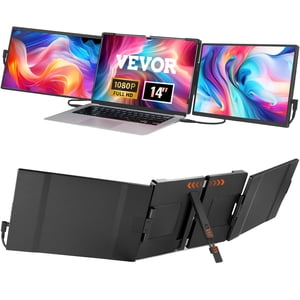 VEVOR Extendeur d'écran portable 14" HD 1080P Moniteur portable pour ordinateur portable 13"-17"