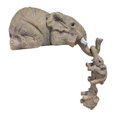 thumbnail image 4 of simhoa Elephants Figurines Elephants Statues Ideal Gift Home Decor Sturdy Resin Crafts, 4 of 8