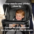 thumbnail image 4 of Graco Comfy Cruiser Travel System, Car Seat and Stroller Combo, Graystone, 4 of 10
