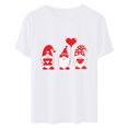 thumbnail image 4 of Meichang T-Shirts de la Saint-Valentin pour Femmes, T-Shirts Graphiques Amusants de la Saint-Valentin, Manches Courtes, Col Rond, T-Shirts de Fête en Liquidation, Cadeaux de la Saint-Valentin, 4 of 6