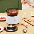 thumbnail image 2 of Bowayaoa Portable Mini Food Chopper, USB Rechargeable Electric Garlic Masher, Wireless Vegetable Slicer for Onion Meat Nut, Small Kitchen Mixer for Travel Camping, 2 of 10