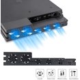thumbnail image 1 of Cooling Fan for PS4 PRO, USB External Cooler 5 Fan Turbo Temperature Control for Sony Playstation Pro Gaming Console, 1 of 7