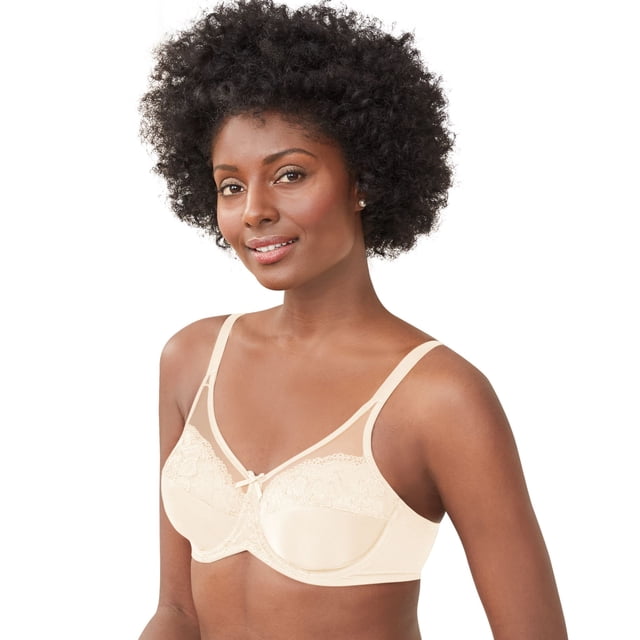 Lilyette by Bali Womens Ultimate Smoothing Minimizer Underwire Bra, 38DDD, 38DDD