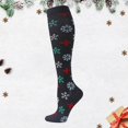 thumbnail image 2 of FhsagQ Chaussettes Chaussettes pour Hommes Grande Taille Chaussettes d'Exercice Anti-Stress Chaussettes Élastiques Course Saut Chaussettes de Compression Bas Jacquard Chaussettes Mi-Mollet Chaussettes pour Hommes Jeu de Rôle Chaussettes pour Hommes Grande Taille Vert Foncé S, 2 of 3