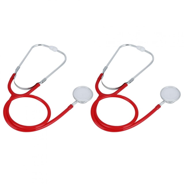 Stethoscope,2 Set Dual Head Veterinarian Stethoscope Cardiology Stethoscope Best in Class