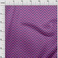 thumbnail image 2 of oneOone Tissu Polyester Lycra à Chevrons Géométriques Imprimés 1 Yard 56 Pouces de Large, 2 of 4