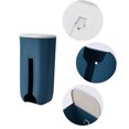 thumbnail image 4 of Oleegame 1PC Blue Juice Garbage Bag Storage Box Seamless Wall Mounted Plastic Garbage Bag Storage Box Kitchen Sundries Plastic Bag Organizer Box, 4 of 9
