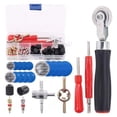 thumbnail image 4 of Maytalsory 70 Pieces/Set Wheel Repair Tool Set Motorbike Tire Patches Valve Cap, 4 of 6