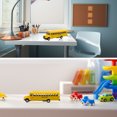 thumbnail image 3 of Jouets d'Autobus Scolaire à Rétrofriction Jaune Vif, Voiture Jouet Modèle en Métal Moulé sous Pression, Jouet d'Autobus Scolaire à Friction pour Enfants Garçons Filles, 3 of 7
