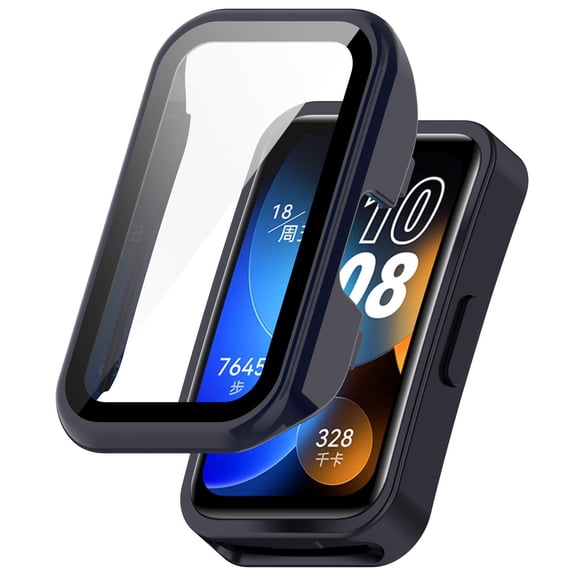 Protecteur de Montre Intelligente Intégré, Étui pour PC + Protecteur d'Écran en Verre Trempé, Installation à Clipser Facile, Découpes Précises
