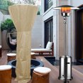 thumbnail image 1 of Vaidha Housses de Chauffe-Terrasse Autoportantes Rondes d'Extérieur Pleine Longueur avec Fermeture Éclair, 1 of 3
