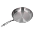 thumbnail image 4 of Frying Pan Nonstick, Stainless Steel Kitchen Open Skillet with Handle, Fast Even Heating Omelet Pan Cooking Pot for Induction Cooker, Stove, for Steak, 4 of 7