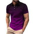thumbnail image 1 of QIPOPIQ Polos Tactiques de Performance pour Hommes pour l'Extérieur à Manches Courtes et Longues, Évacuation de l'Humidité Liquidation, 1 of 6