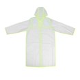 thumbnail image 1 of koolsoo Rain Poncho, Hooded And Sleeves EVA Waterproof Lightweight Wearable Long Quick Green M, 1 of 1