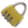 thumbnail image 3 of Suitcase Lock  3 Digit Combination Lock Security Heavy Duty Zinc Alloy Luggage Locks For Suitcase, 3 of 8
