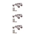 thumbnail image 4 of Youkk Car s Performance 5 inch Mild Steel Exhaust Split Flange Flat Oval Replacement Style A 3Set, 4 of 6