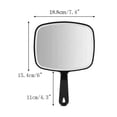 thumbnail image 3 of Handle Makeup Barber Handheld Large Oval Beauty Salon Makeup Portable Wall Mounted,Black Makeup Magnifying Glass, 3 of 5