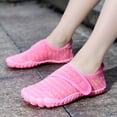 thumbnail image 4 of MIASHUI Chaussures pour Enfants Chaussures pour Hommes et Femmes Chaussures Décontractées de Gué Chaussures d'Extérieur de Plage de Natation de Course Espadrilles, Rose, 10-10,5 Ans, 4 of 6