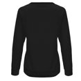thumbnail image 5 of Hauts pour Femmes Habillés Décontractés Mode 2023 Imprimé Manches Longues Amples Col Rond Chandails à Capuchon Blouse Costumes d'Halloween pour Femmes en Solde, 5 of 5