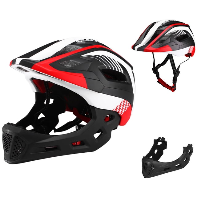 Lixada Kids Detachable Full Face Bike Helmet Breathable Ultralight Cycling