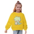 thumbnail image 2 of QIPOPIQ Chandail à Col Rond Graphique Mignon pour Fille, Manches Longues, Haut à Enfiler, T-Shirt, Taille 3-14 Ans, Vêtements pour Enfants, Liquidation, 2 of 5