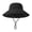 Black, variant on Bucket Hats For Men Women Unisex Summer Sun Hat Wide Brim Breathable Lightweight Adjustable Drawstring Outdoor Travel Beach