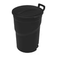 thumbnail image 1 of Ramtuff Wheeled Outdoor Trash Can Black 121Litre, 32 Gallon Capacity with Handles, 1 of 7