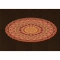 thumbnail image 1 of Ahgly Company Tapis Rectangulaire Lavable en Machine Intérieur Transitionnel Acajou Brun, 3 Pieds x 5 Pieds, 1 of 7