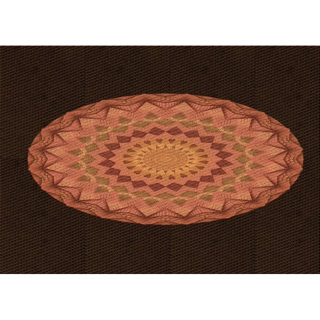 Ahgly Company Tapis Rectangulaire Lavable en Machine Intérieur Transitionnel Acajou Brun, 3 Pieds x 5 Pieds