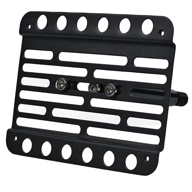 for 2009-2014 Cadillac CTS-V Sedan 4Dr - Front Tow Hook License Plate Mount Bracket