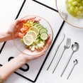 thumbnail image 4 of Steak Kit Set, Cutlery Set, Western Dining Utensils, Four-Piece Kitchenware, Ergonomic Handle Design, Durable Easy-Clean Tableware for Home Restaurant Use, 4 of 6