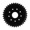 thumbnail image 1 of Rear Chain Sprocket 415 Chain Sprocket 415 Chain Rear Sprocket 6 Hole 36T Fits For 49cc 50cc 60cc 80cc Motorized Bicycle Push Bike, 1 of 8
